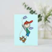 Klikoverhemden en schenkingen op de bovenste teken briefkaart (Staand voorkant)