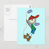 Klikoverhemden en schenkingen op de bovenste teken briefkaart (Voorkant / Achterkant)