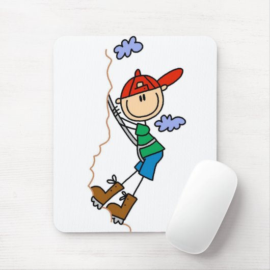 Klikoverhemden en schenkingen op de bovenste teken muismat (Met muis)