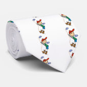 Klikoverhemden en schenkingen op de bovenste teken stropdas (Opgerold)