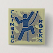 Klikstenen Vierkante Button 5,1 Cm (Voorkant)