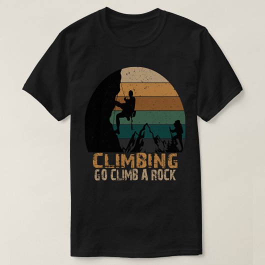 KLIKT GAAN KLIKT EEN ROCK HIKING_009 T-SHIRT (Design voorkant)