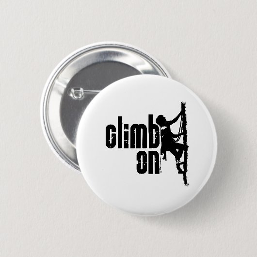 klim aan ronde button 5,7 cm (Voorkant /achterkant)