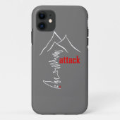 Klim, aanval Case-Mate iPhone case (Achterkant)