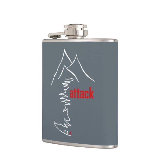 Klim, aanval heupfles (Links)