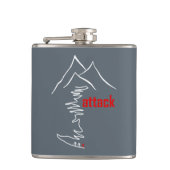 Klim, aanval heupfles (Voorkant)