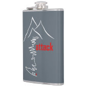 Klim, aanval heupfles (Links)