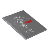 Klim, aanval notitieboek (Rechterzijde)