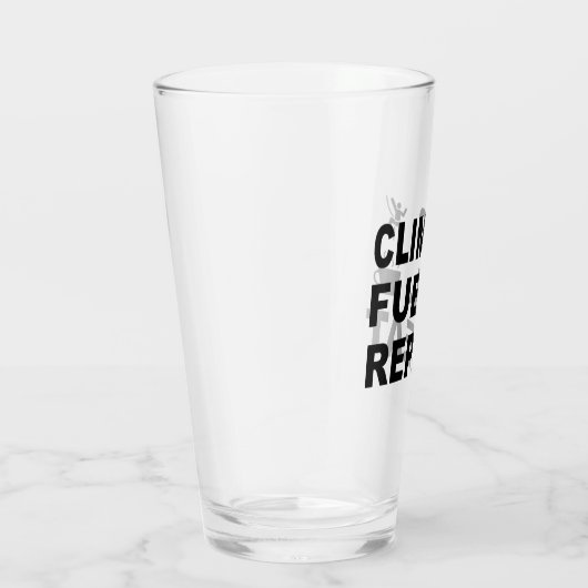 Klim, brandstof, herhalen glas (Rechts)