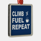 Klim, brandstof, herhalen metalen ornament (Rechts)