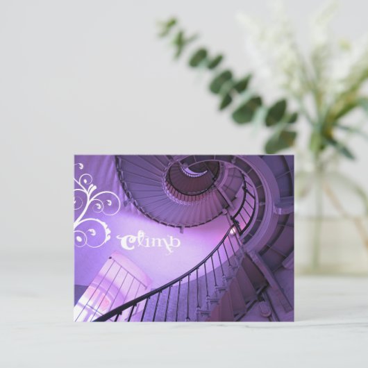 klim briefkaart (Staand voorkant)