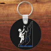 Klim- en wandelkleding sleutelhanger (Voorkant)