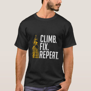 Klim Fix Herhaal Torenklimmer T-shirt
