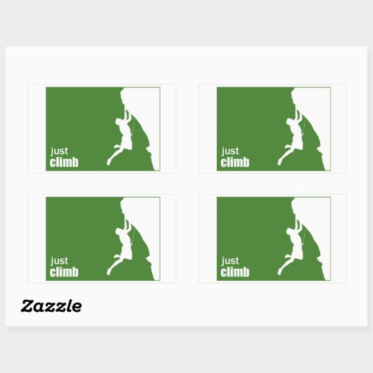 Klim gewoon op de Sticker (Vel)