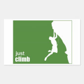 Klim gewoon op de Sticker (Voorkant)