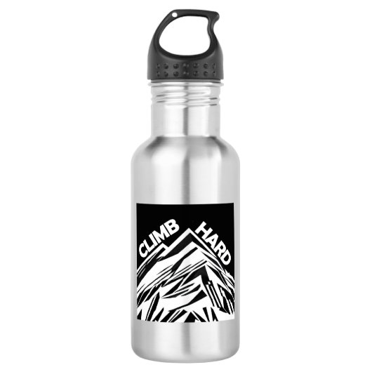 Klim hardbergbeklimmering waterfles (Voorkant)