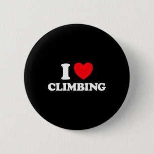 Klim Hart Rotsklimmer Hobby Muur Gym Berg C Ronde Button 5,7 Cm