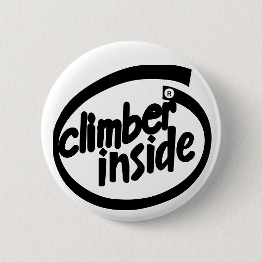 Klim in ronde button 5,7 cm (Voorkant)