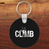 Klim klimmende wandklimmer van Bouldering Sleutelhanger (Voorkant)