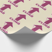 Klim klimtouw cadeaupapier (Hoek)