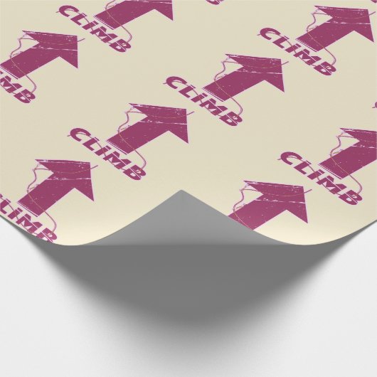 Klim klimtouw cadeaupapier (Hoek)