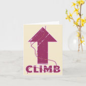 Klim klimtouw kaart (Gele Bloem)