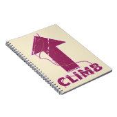 Klim klimtouw notitieboek (Rechterzijde)