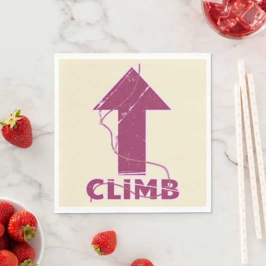 Klim klimtouw servet (Insitu)