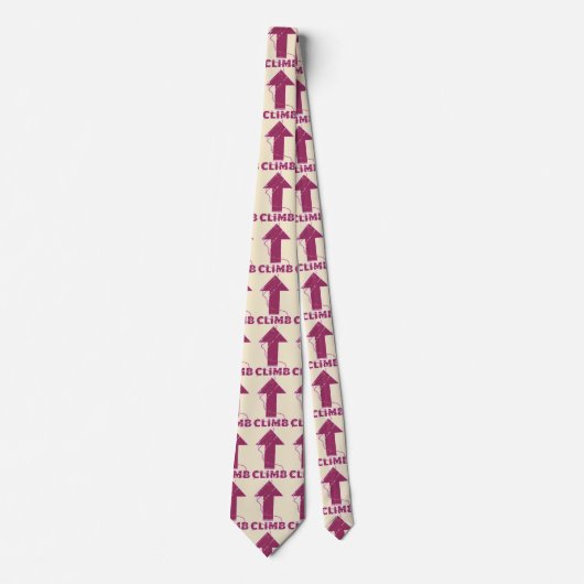 Klim klimtouw stropdas (Voorkant)