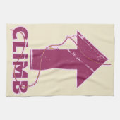 Klim klimtouw theedoek (Horizontaal)