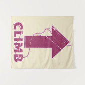 Klim klimtouw wandkleed (Voorkant (horizontaal))