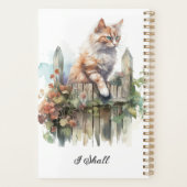 Klim over het hek Weekly Maandelijkse Kalender Planner (Achterkant)