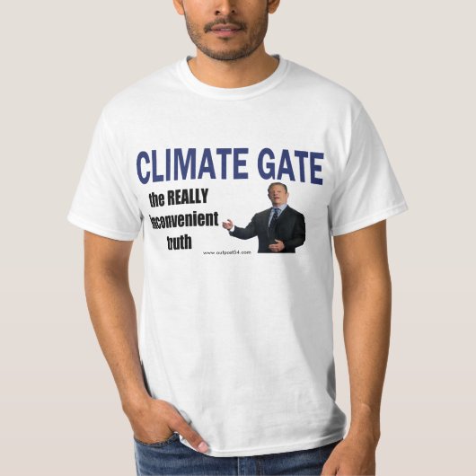 KLIMAAT: Echt ongemakkelijke waarheid T-shirt (Voorkant)