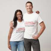 Klimaat Revolutie T-shirt (Unisex)