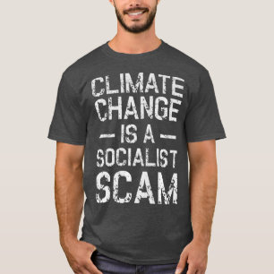Klimaat tegen klimaatverandering t-shirt