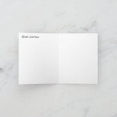 Klimaat verjaardagskaart kaart (Binnen)