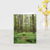 Klimaat verjaardagskaart kaart (Gele Bloem)