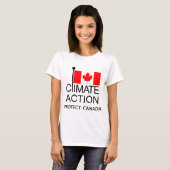 Klimaatactie Bescherm Canada T-shirt (Voorkant volledig)