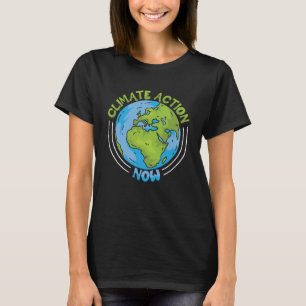Klimaatactie: klimaatbescherming t-shirt
