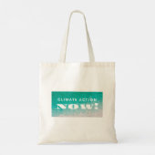 Klimaatactie Nu Milieuactivisme Tote Bag (Achterkant)