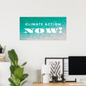Klimaatactie nu poster (Thuiskantoor)