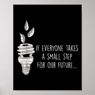 klimaatbescherming, bescherming van de Natuur, mil Poster