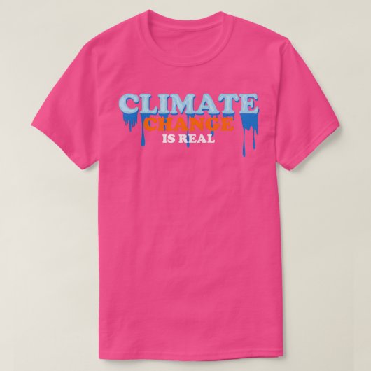 Klimaatbescherming Milieu Gift Natuur Warming T-shirt (Design voorkant)