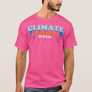 Klimaatbescherming Milieu Gift Natuur Warming T-shirt