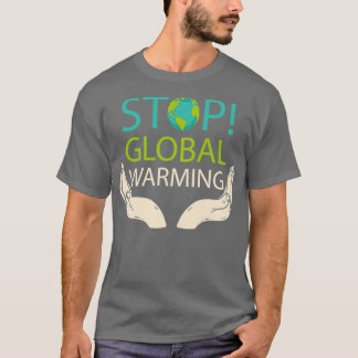 Klimaatbescherming Milieu Gift Natuur Warming T-shirt