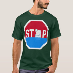 Klimaatbescherming tegen klimaatverandering in de  t-shirt