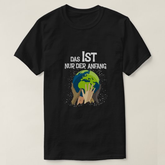 Klimaatbescherming Umweltschutz Gift T-shirt (Design voorkant)