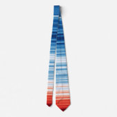 Klimaatcrisis en opwarming van de aarde Krawatte K Stropdas (Achterkant)