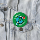 Klimaatfeministische Button (groen) (In situ)