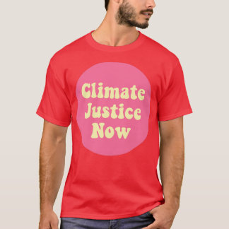 Klimaatjustitie nu t-shirt